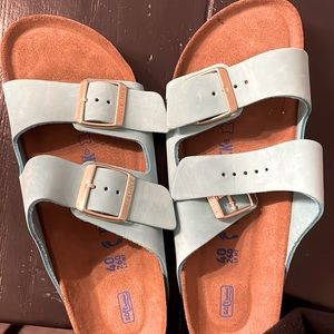 New Birkenstock Sandals Arizona Turquoise US 9/40